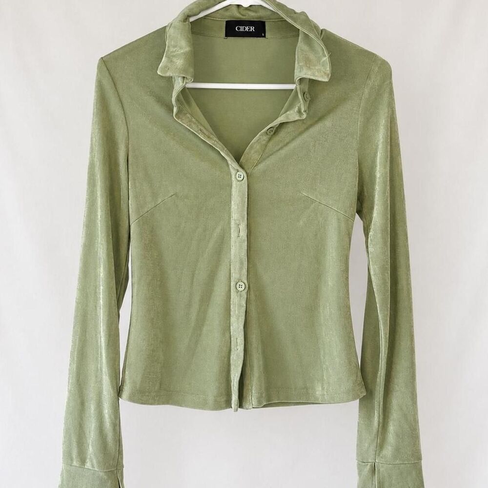 Cider Women's Green Blouse
